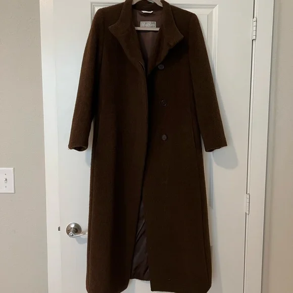 MaxMara | Jackets & Coats | Max Mara Brown Alpaca Virgin